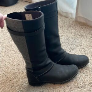 Eddie Bauer Black Tall Boots